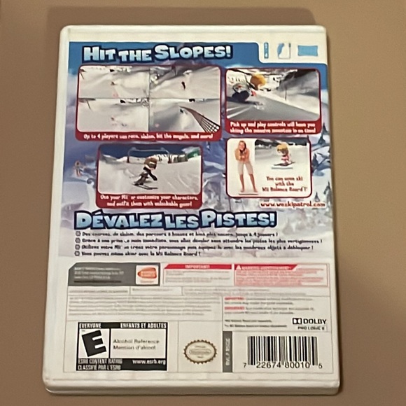 Wii Nintendo - We Ski - 2008 Bandai Namco Games - Picture 2 of 9